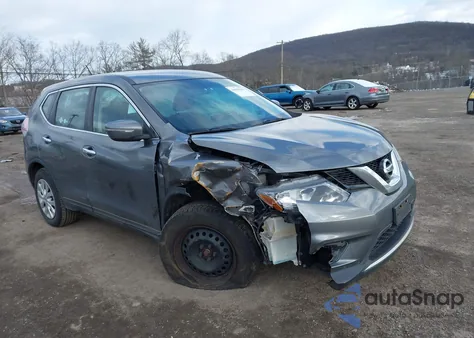 2015 Nissan Rogue S из США, поврежденный, VIN KNMAT2MV5FP538531